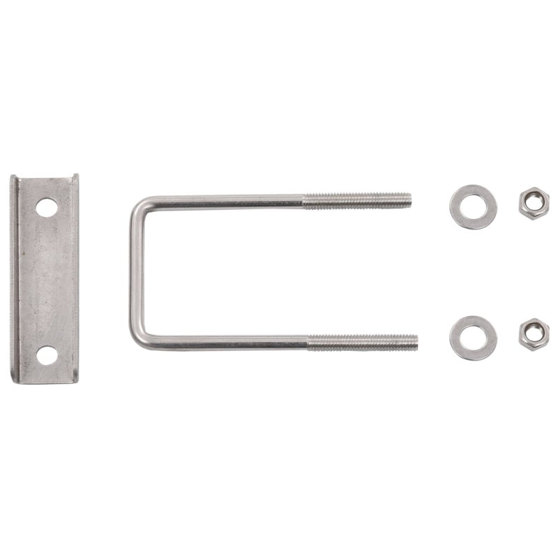 Abdurahman Dakota Fields Silver Metal Line Post for Posts
