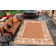Wegener Floral Terracotta Natural Indoor Outdoor Area Rug