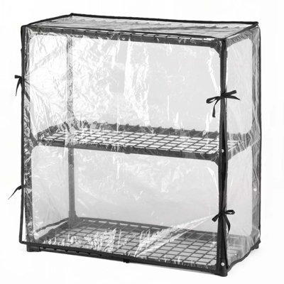 3-SHELF WIRE RACK WITH COVER(1PACK),Inclouding one cover