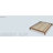 Dunshee 0.68" Heavy Duty Horizontal Mattress Support Wooden Bunkie Board/Slats-868180237
