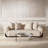 Artemisa Glass Top Single Coffee Table