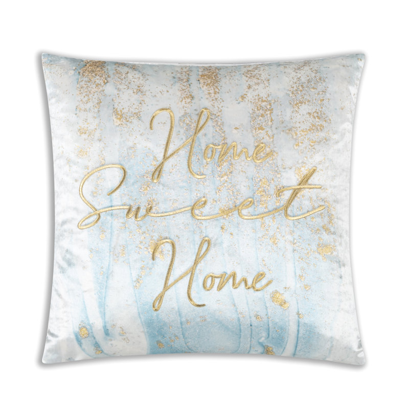 Sweet Abstract Down Throw Pillow