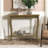Locke 35.4 Solid Wood Console Table with Shelf-2022598021