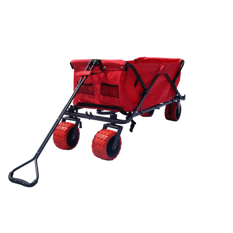 All Terrain - Folding Utility Wagon, Red
