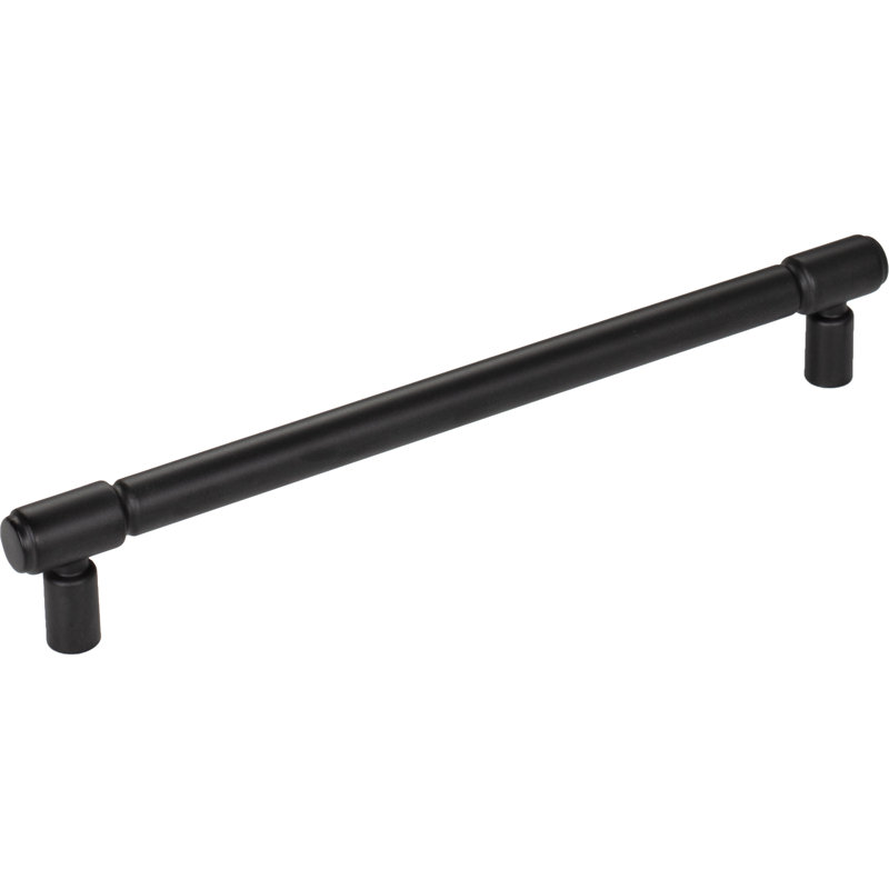 Clarence Bar pull, Flat Black, 7 9/16" Center to Center