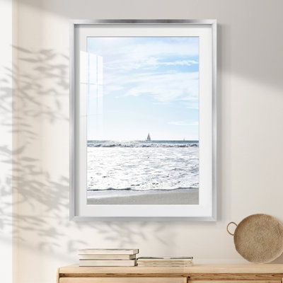 Ink Bleed Landscape II -Gallery Wrapped Canvas