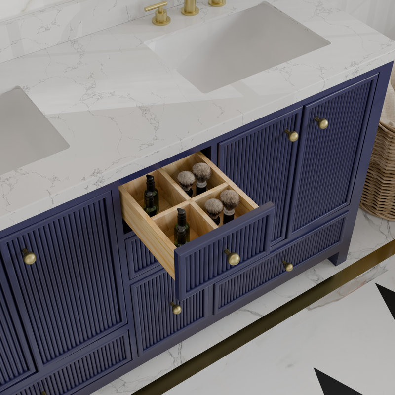 Meuble-lavabo Corena, Marine