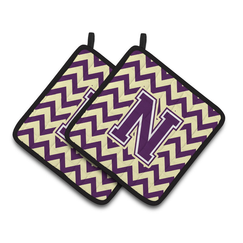 Poignée à chevrons, N, Mauve / doré clair