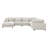 Everden Modular Plush Sectional Sofa-927303180-929515957