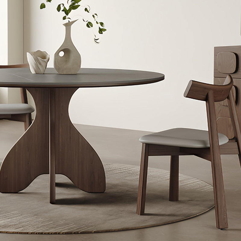 Table et chaise de salle à manger élégantes et uniques, H 29,5 po x L 47,2 po x l 47,2 po