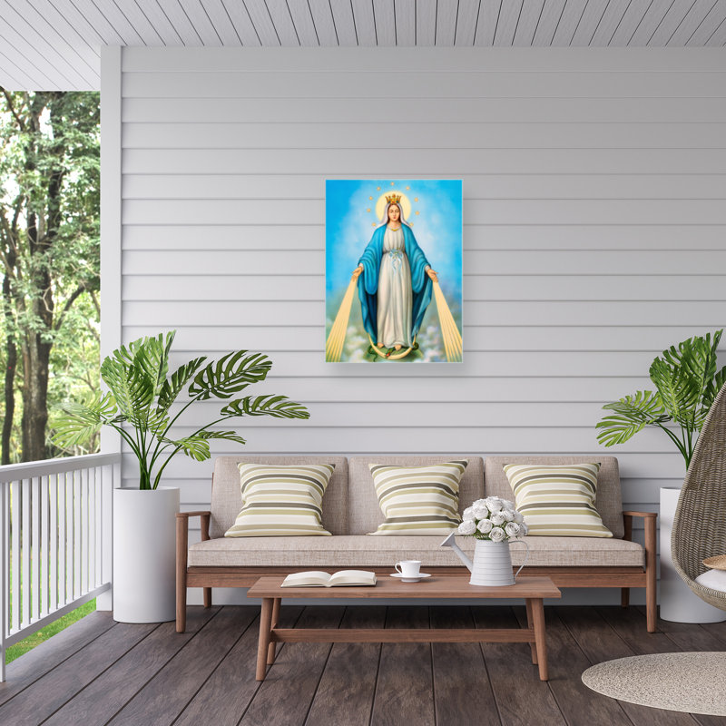 Toile pour l'extérieur Marcus Jules Mother Mary, H 35 po x l 47 po