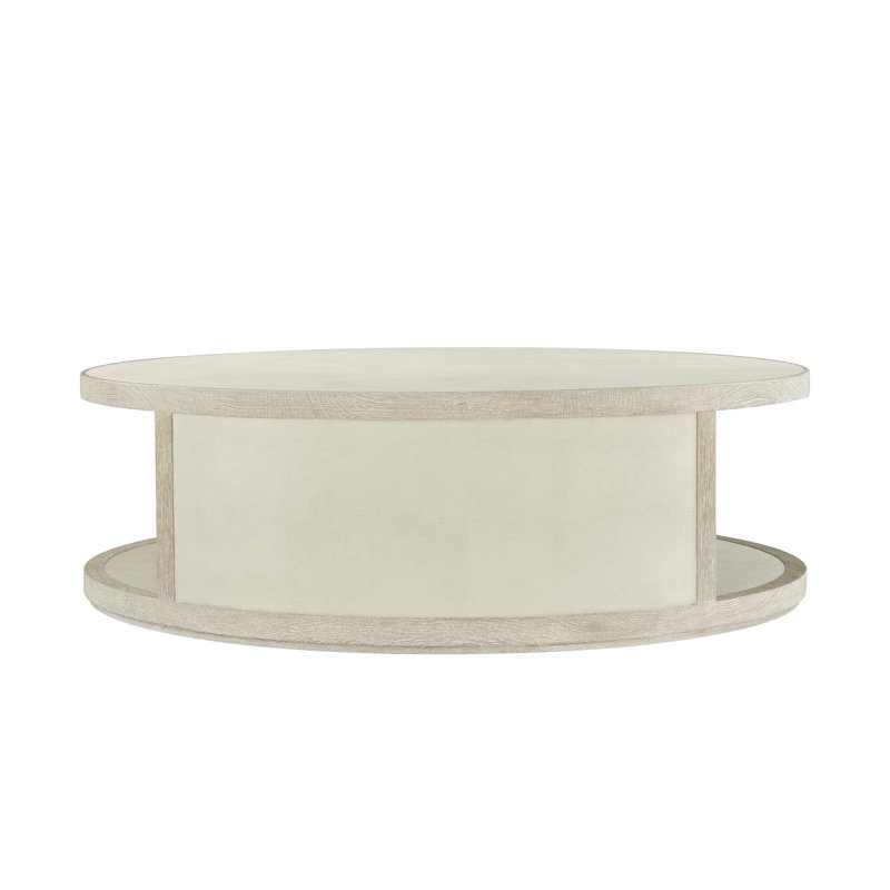 Maxwell Cocktail Table, Cashmere, 17" H x 54" L x 54" W