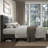 King Upholstered Bed Frame with Headboard, Button Tufted Linen Bed Base, Platform Bed with Wood Slat, Heavy Duty, Easy Assembly, No Box Spring Needed,Dark Grey-1760463004-1760463002