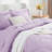 5-Piece Comforter Set, Microfiber, All Season Bed in a Bag – Light Purple, Twin-130132292-88294583