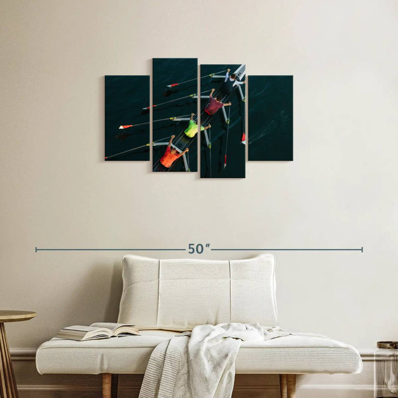 Senne Rowing Crew, 22" H x 36" W