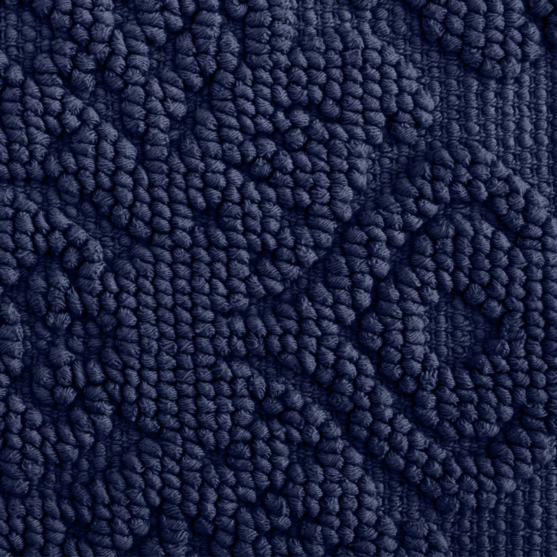 Ricardo 2 Piece Bath Rug Set, Indigo