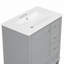 Meuble-lavabo 30 po avec lavabo, une porte avec tablette et trois tiroirs, porte à fermeture en douceur-130604205