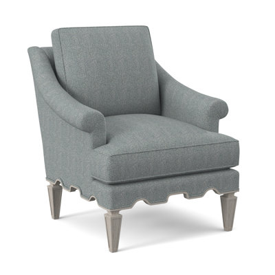 Palm Sunbrella® Boucle Armchair