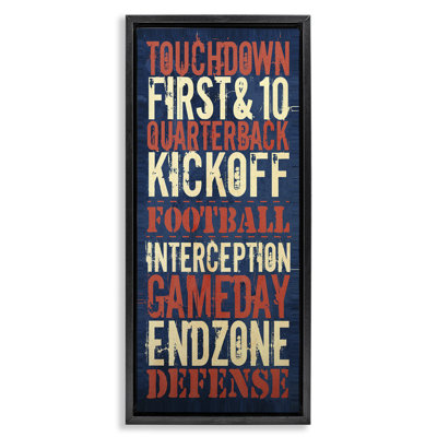 Rustic Football Phrases