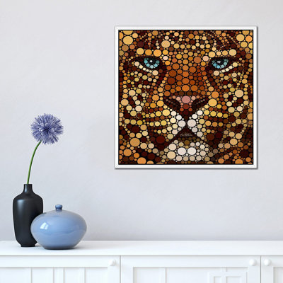 Leopard by Ben Heine - Print on Canvas