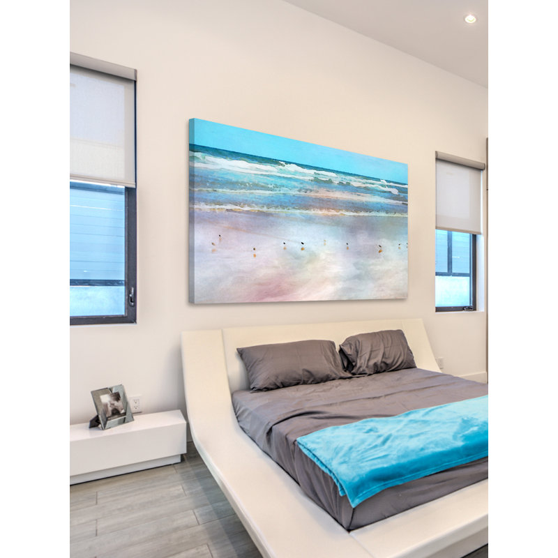 "Tranquil Horizon" Print on Wrapped Canvas, 12" H x 18" W x 1.5" D