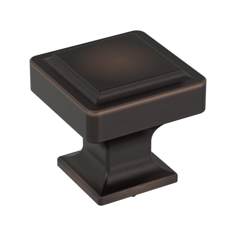 Poignée d'armoire de 1 3/16 po (30 mm) Eleva - paquet de 25, Bronze huilé, bronze, 25