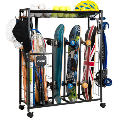 Multi-Sport Rack for Home, Garage or School