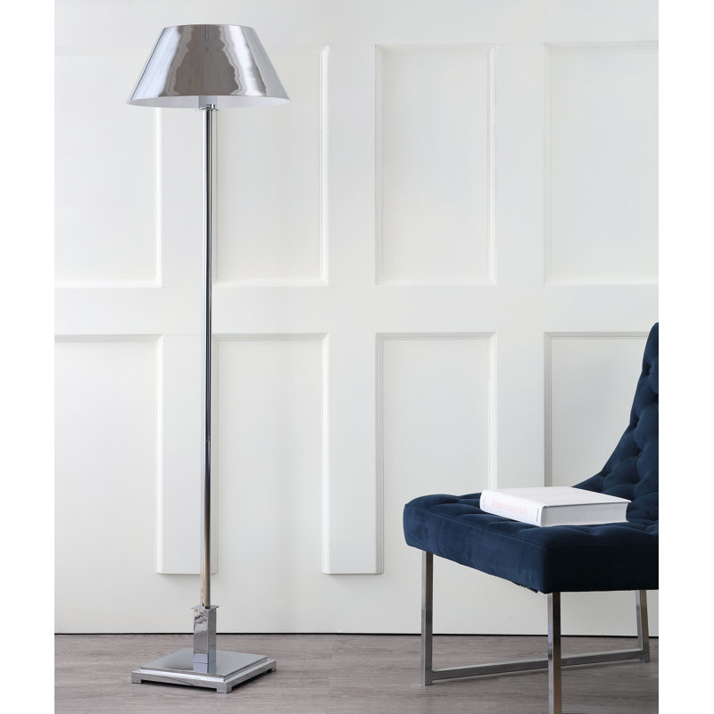 Mora 152cm Traditional Floor Lamp, Chrome