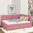 Full-Size Upholstered Daybed With Two Spacious Built-In Storage Drawers-104732459