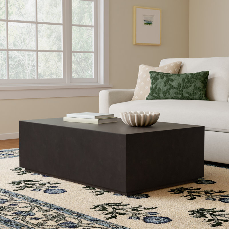 Table basse Kareen, Brun lave