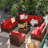 8 - Person Outdoor Wicker Patio Conversation Furniture Set-1851552869