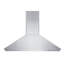 36" KF 400 CFM Convertible Wall Mount Range Hood in Brushed 430 Stainless Steel