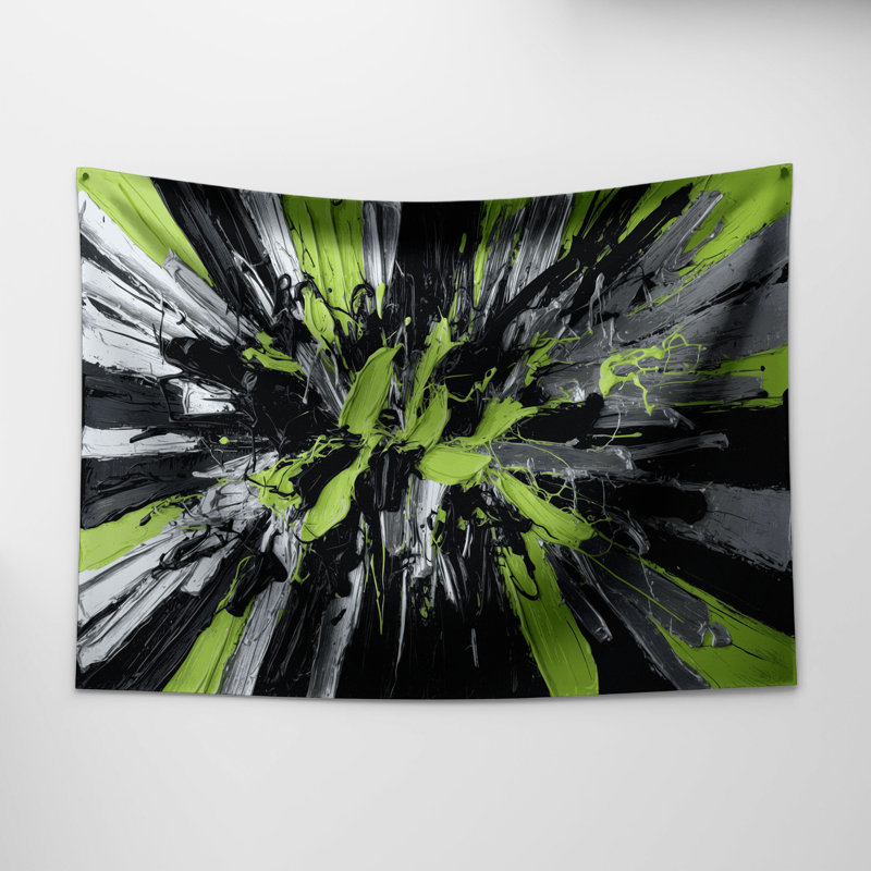 Tapisserie murale Neo Expressionism 68, 68 po x 80 po