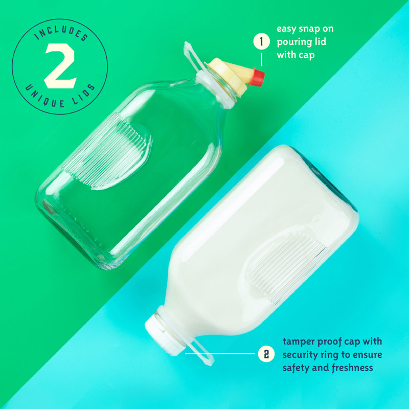 Calife 64 oz. Contenant à lait