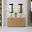 Ensemble de meuble-lavabo double 60 "Adela-1974281134-1974281135-1965375331