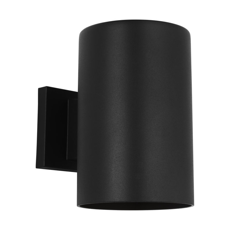 Outdoor Cylinders One Light Wall Lantern, 9" H x 6" W x 8.75" D