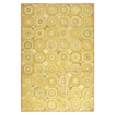 Hand Hooked Wool Abstract Area Rug