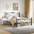 Auxter Steel Piece Bedroom Set-916490474-936362704