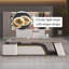 Bureau de direction en L 70,87 po-718500681