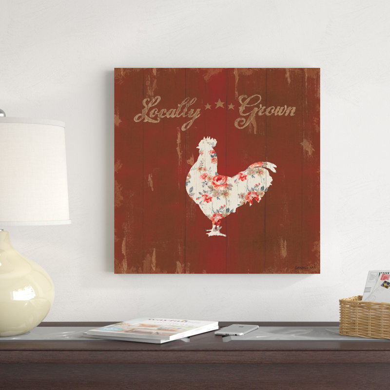 «Farm Patchwork», H 20 po x l 20 po x P 1,25 po