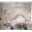 Murale botanique pelez et collez - Croquis de la nature-1639025067