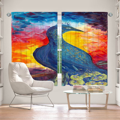Jenavieve Room Darkening Curtain Pair