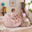Fauteuil à billes en peluche à compression, fauteuil rembourré en mousse haute densité-454632881