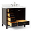 Ensemble de meuble-lavabo simple 37 po Cambridge-745884862