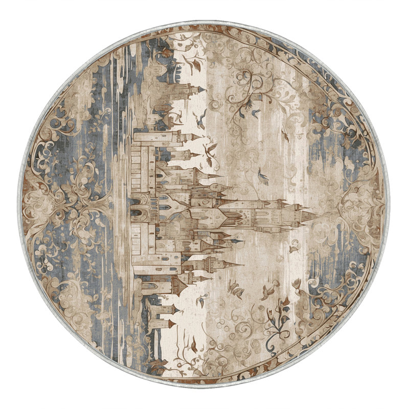 Moonspire Gate Rug, Round 8'