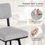 Tabourets de comptoir pivotants de 26,6 po Alonsa-131206074