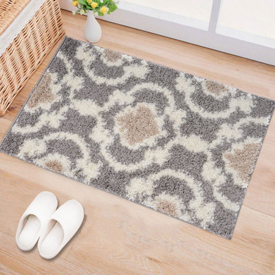 Tapis marocain gris foncé Hegwood