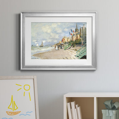 " Boardwalk On The Beach " Painting Print
