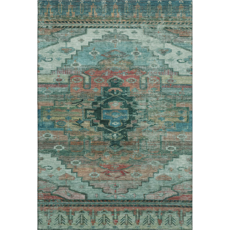Premium Machine Washable Verlin AMF1776 Tribal Rug