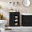Calidia 2 Door Bathroom Storage with Adjustable Shelf-808203514